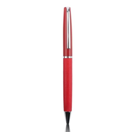 TÜKENMEZ KALEM, METAL KİŞİYE ÖZEL 4519 KIRMZI