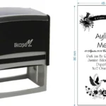 Kaşem 8045 Kişiye Özel Davetiye Kaşesi