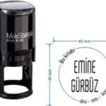 Mobistamps R40 Kişiye Özel Kütüphane Kaşesi