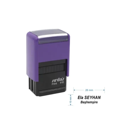 Sırdaş 910 Kişiye Özel İsim, Makam Ve Ünvan Kaşesi