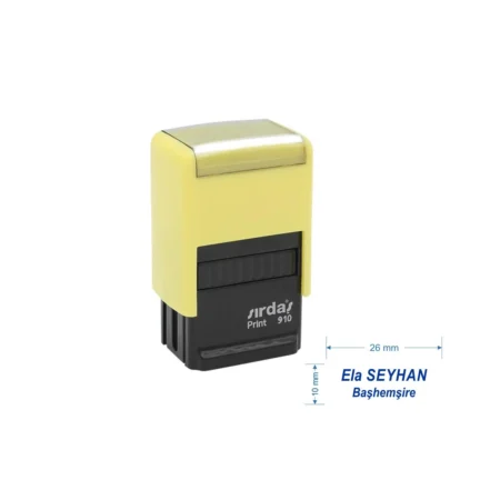 Sırdaş 910 Kişiye Özel İsim, Makam Ve Ünvan Kaşesi