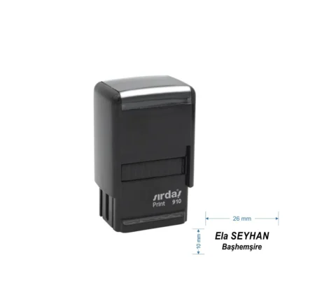 Sırdaş 910 Kişiye Özel İsim, Makam Ve Ünvan Kaşesi