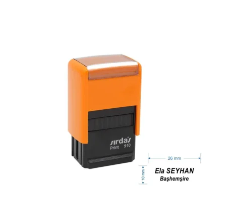 Sırdaş 910 Kişiye Özel İsim, Makam Ve Ünvan Kaşesi