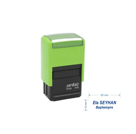 Sırdaş 910 Kişiye Özel İsim, Makam Ve Ünvan Kaşesi