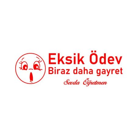 Sırdaş 911 Öğretmen Kaşesi Kişiye Özel Emojili